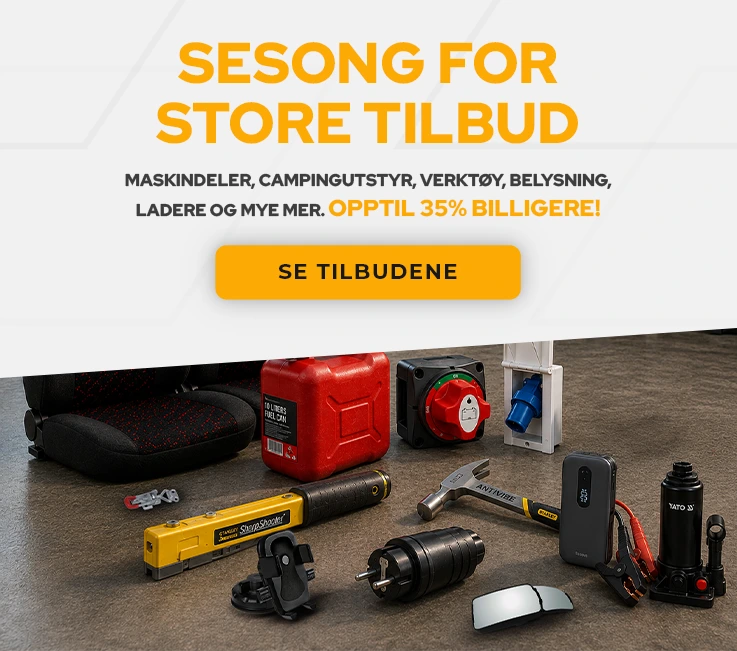 Sesong for store tilbud