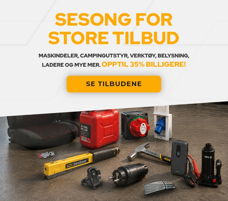 Sesong for store tilbud