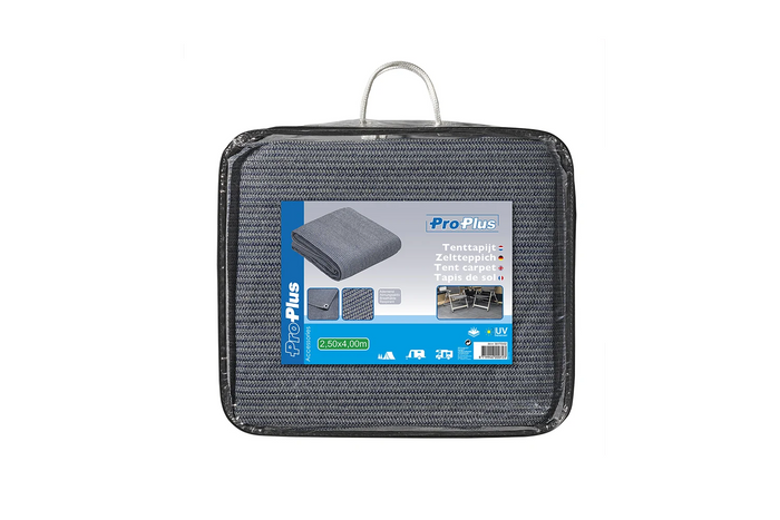 ProPlus 361770V02 gulvmatte grå teppe til campingvogn/teltmarkise 2,5x4m