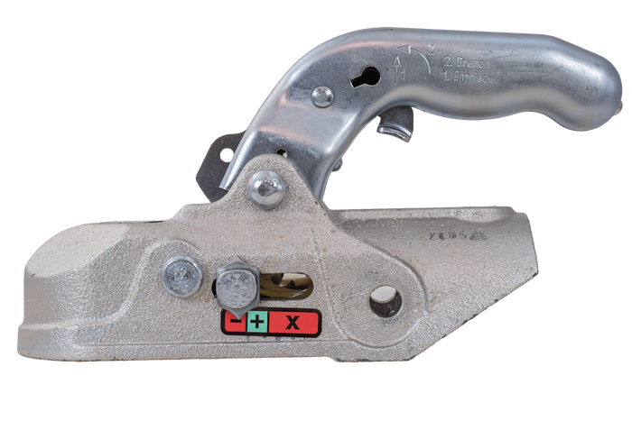 KNOTT K27-B kulekobling for 2700 kg tilhenger med 45 mm rørdrag, støpejern