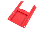 Rød kornrenne UNITRAILER-renne for landbrukstilhengere 250x355mm