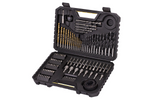 Sett med bor og bits 100 deler STANLEY STA7205-XJ