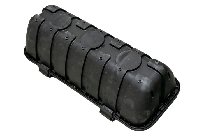 UTSLUKKING Brannslukningsapparatboks 9/12 kg DAKEN 82511 STRIKE 707x322x239mm svart