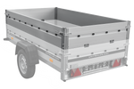 BIS aluminiumsider for UNITRAILER GARDEN 230 KIPP ALU tilhenger