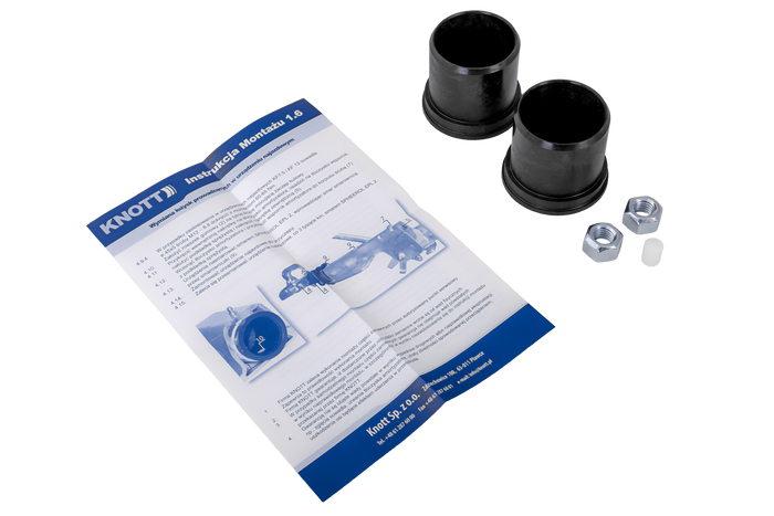 KNOTT 44,6 mm glidebøssinger for KF13/KF17/KF20 påløpsanordninger