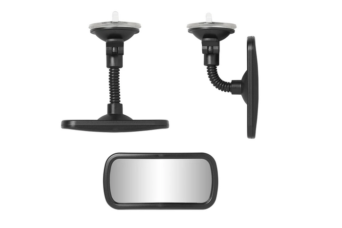 ProPlus 750641 panorama bakspeil med holder og sugekopp 55x115mm