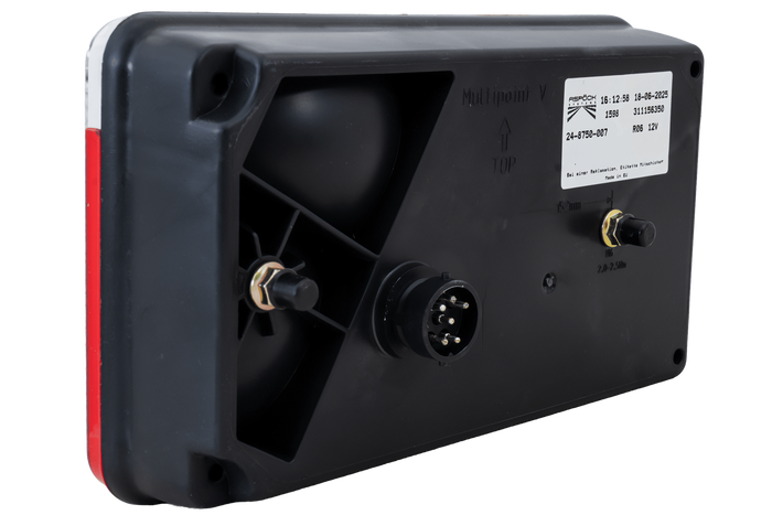 ASPÖCK Multipoint V baklykt, 7 funksjoner, høyre