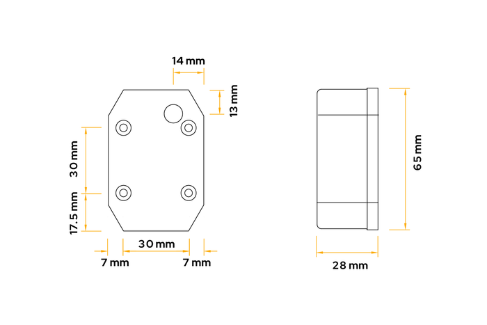 ASPÖCK FLEXIPOINT I universal markeringslampe