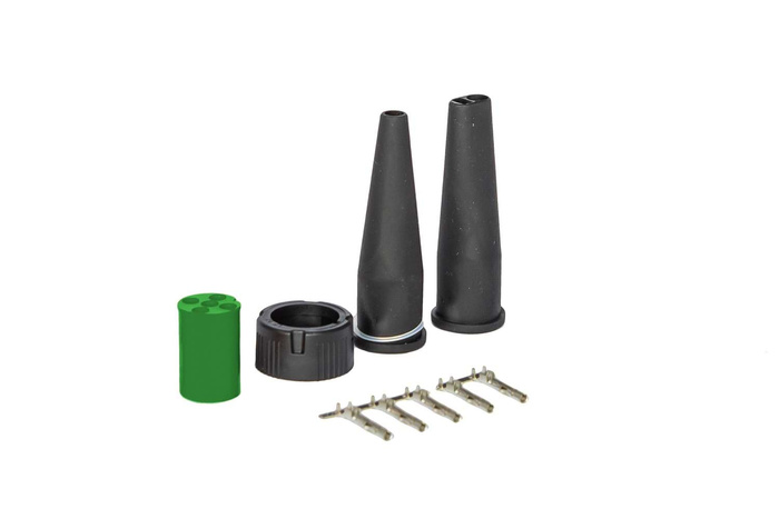 Sett med ASPÖCK-koblinger for tilhenger baklykter bajonett 5-PIN hunn