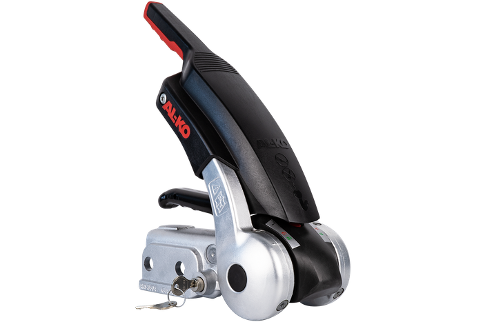 AL-KO AKS3504 kulefeste med stabilisator for en 3500 kg tilhenger med 60 mm rørdrag med tyveribeskyttelse