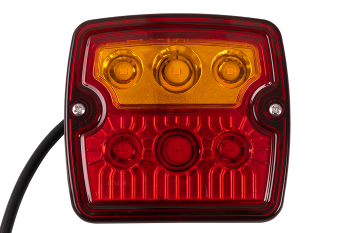 HORPOL LZD 967 LED-baklys 3 funksjoner universal