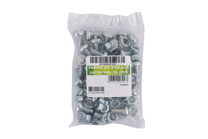 Skruesett for montering av H-1100 MARCOPOL-rammen