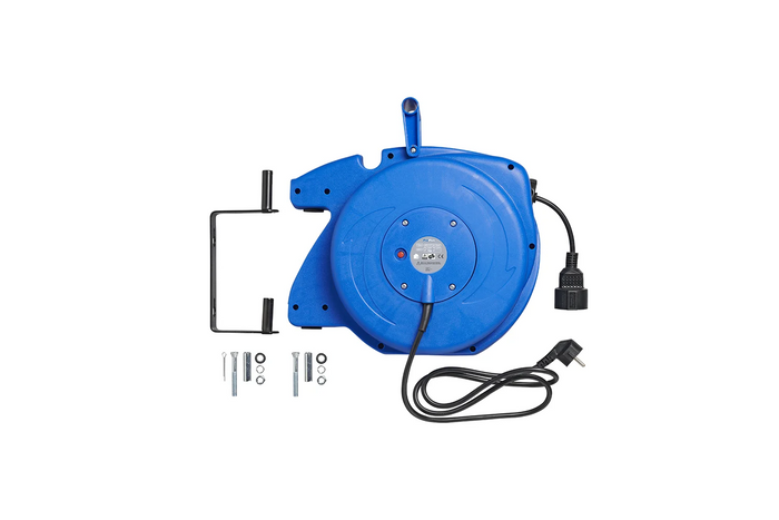 ProPlus 580786 automatisk tilbakespolingskabel, 15 m kabel