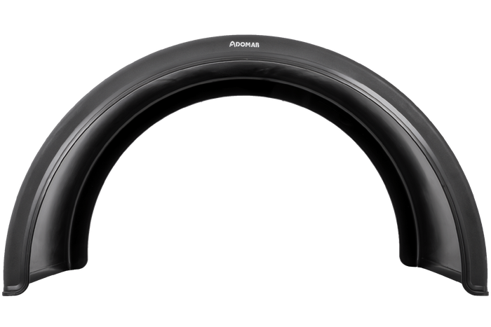 Dobbelskjerm for tilhenger 20-24,5" DOMAR DK1585 hjulbue 1340/670 mm