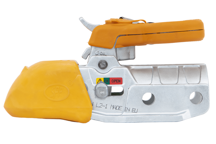 STEELPRESS BC-3500E-00-02+SD kulekobling for en 3500 kg tilhenger med et 60,5 mm støpejernsrørstrekk