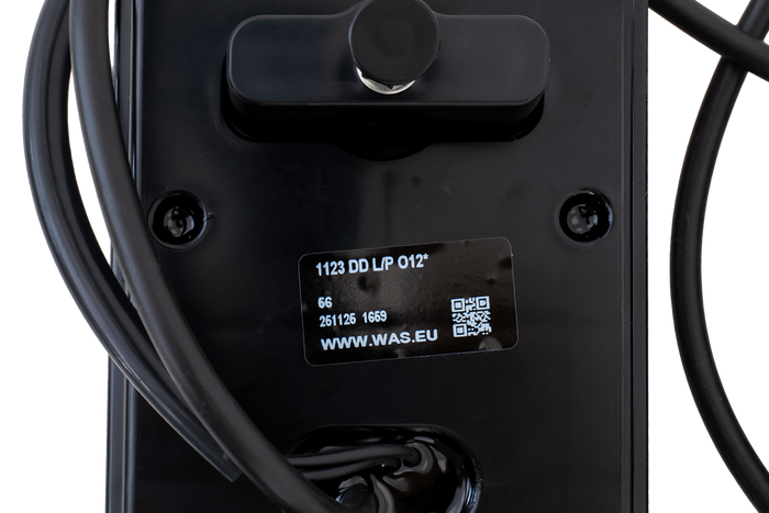 WAŚ W150DD LED-baklykt med 6 funksjoner, universal