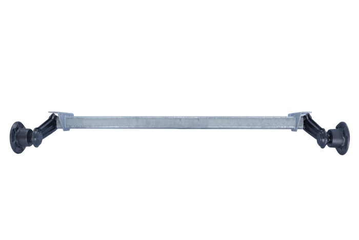 KNOTT VG7-L ubremset aksel for tilhenger 750kg 1125mm 1615mm 4x100