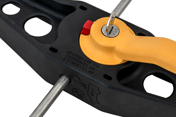 Sett med to LOKHEN STOPPY 606510100 stigefestebraketter