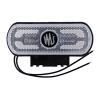 WAŚ W240 1600 LED hvit universalmarkeringslampe med holder