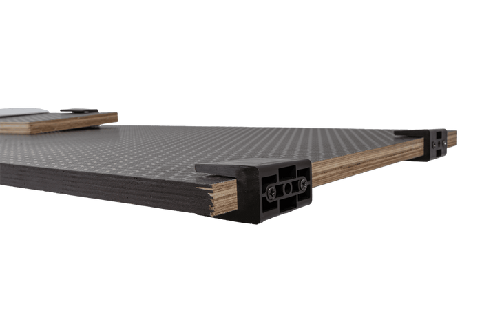 Sett med to hyller til DAKEN ARKA 81209 verktøykasse, rom 1125x445mm og 445x180mm