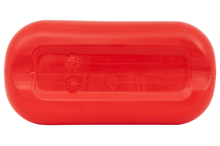 5L HERMON plastdunk med trakt, rød