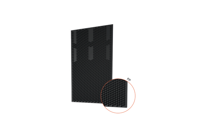 DOMAR DK5120 skvettskjerm for tilhengere og semitrailere 430 × 700 mm