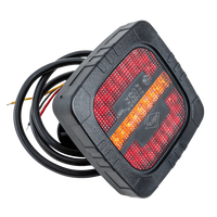 HORPOL ROCA LZD2800 LED-baklys 3 funksjoner universal