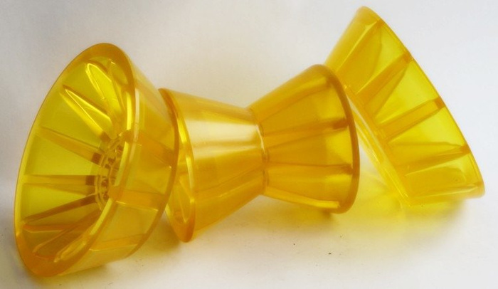 Sett: buevalse med to Knott PVC slirer