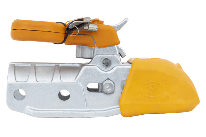 STEELPRESS BC-3500E-00-02+SD kulekobling for en 3500 kg tilhenger med et 60,5 mm støpejernsrørstrekk