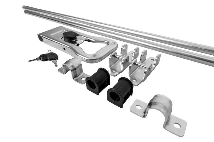 STEELPRESS ZD-03 V.3 låsebolt for containerhenger, dørlås 3000 mm