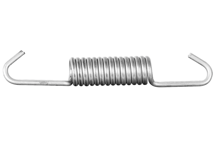 Bremsesko for KNOTT 250x40 aksler med et sett fjærer, med en strammer