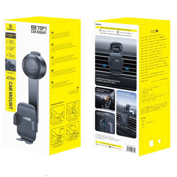 BASEUS PrimeTrip C03 Air biltelefonholder for dashbord med sugekopp