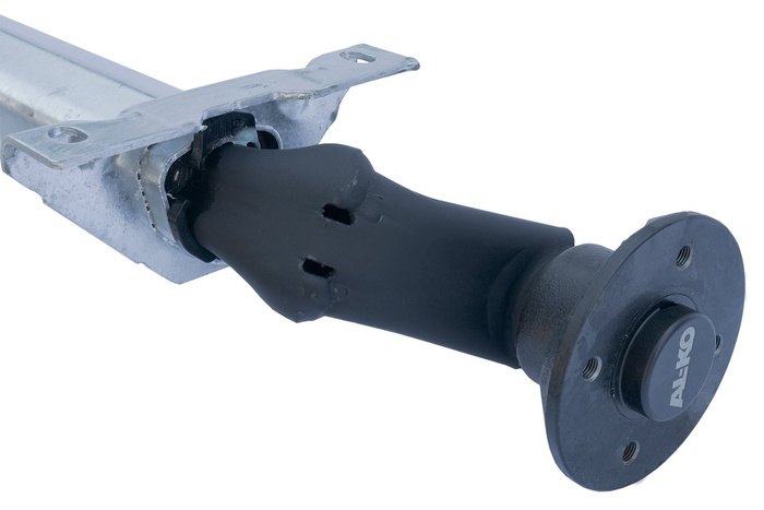 AL-KO OPTIMA ubremset aksel for tilhenger 750kg 1070mm 1380mm 4x100