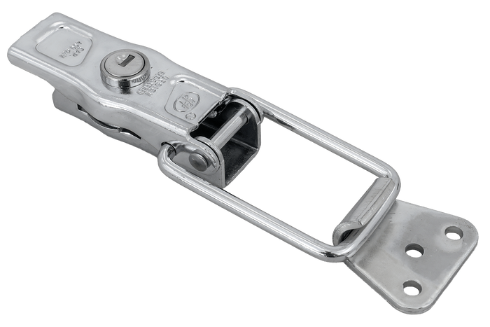 Sidekobling med STEELPRESS ZB-13A+Z-11A feste, komplett tilhengerlås med nøkkel