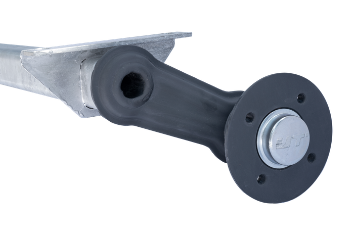 KNOTT VG7-L ubremset aksel for tilhenger 750kg 1125mm 1615mm 4x100