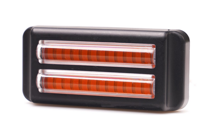 Varsellampe WAŚ 2469 W284 LED blinkende lampe oransje MASTER/SLAVE