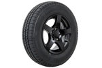 Forsterket tilhengerhjul KENDA DEKK 185/80 R14C 104/102N ALUMINIUM FELG STARCO sort 5,5Jx14"H2 5x112 ET:30