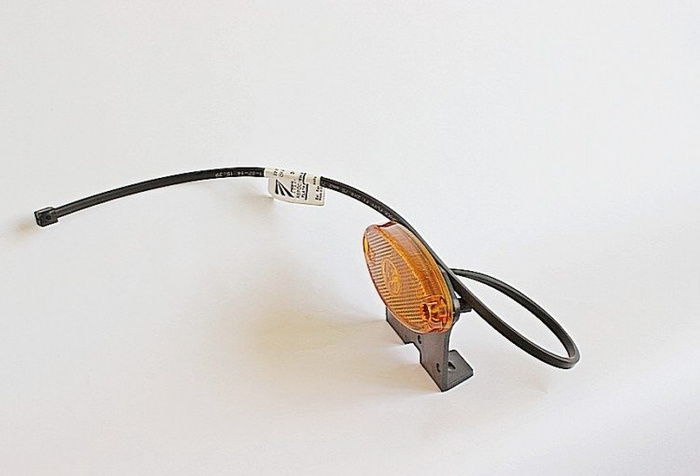 ASPÖCK FLATPOINT II LED-markeringslampe, oransje, universal, med brakett