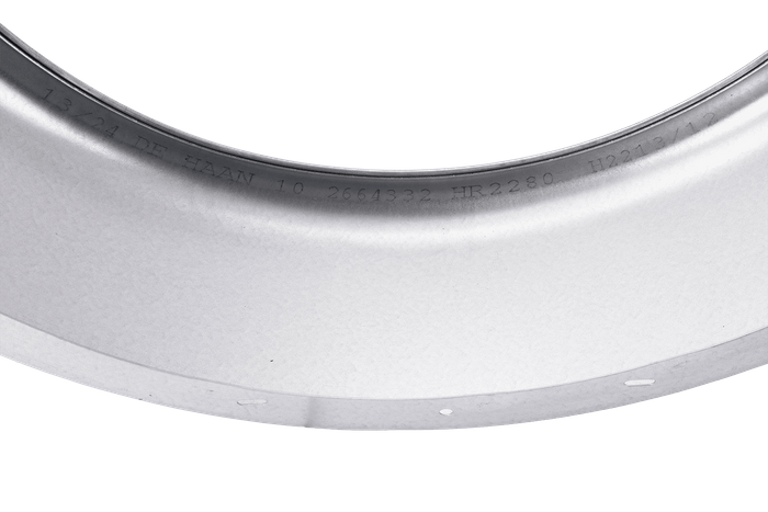 Sett med to skjermer for 15-16" DE HAAN HR 2280 tilhenger, hjulbuer 800/220mm