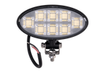LED-arbeidslampereflektor TT TECHNOLOGY SVART TT.13417 160xLED 8900lm oval