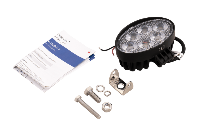 LED-arbeidslampereflektor TT TECHNOLOGY TT.13325 24xLED 1920lm oval