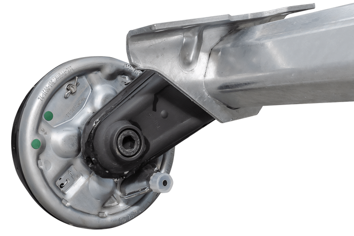 AL-KO COMPACT bremseaksel for tilhenger / bergingsbil 1350kg 1450mm 1900mm 5x112