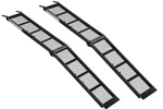 ProPlus 390094 sammenleggbare ramper stålramper for tilhengere 203 cm 680 kg sett med 2