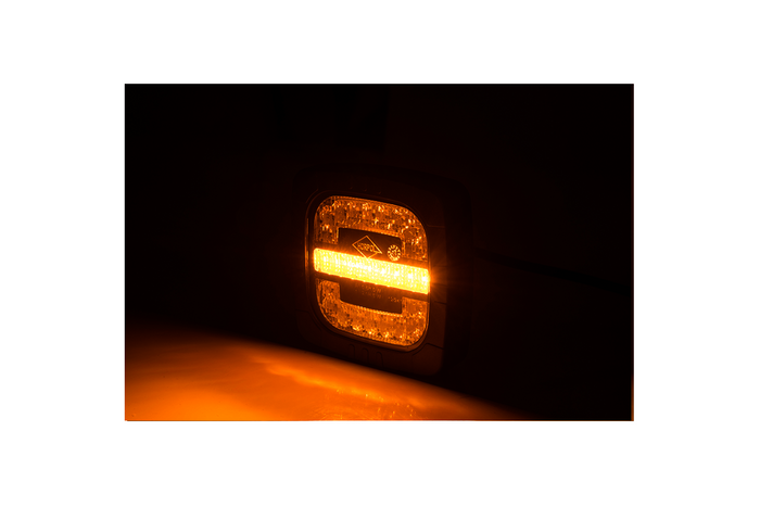 HORPOL ROCA LZD 2806 LED-frontlykt 2 funksjoner universal med holder
