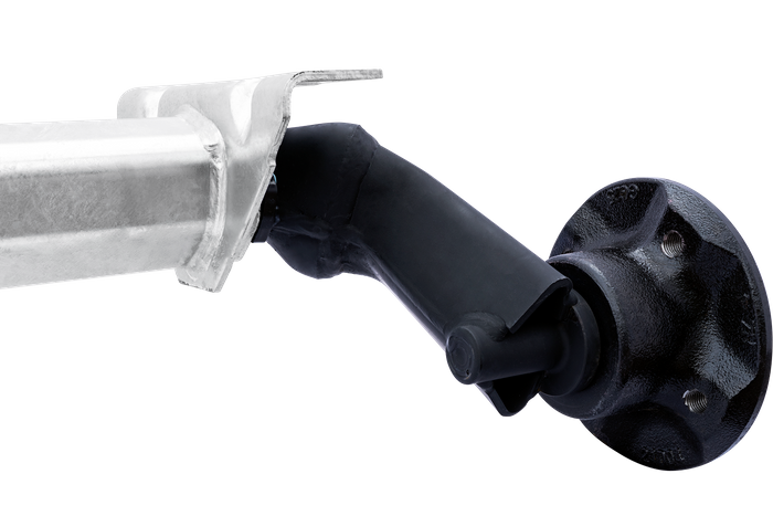 AL-KO OPTIMA ubremset aksel for tilhenger 750kg 1400mm 1710mm 4x100