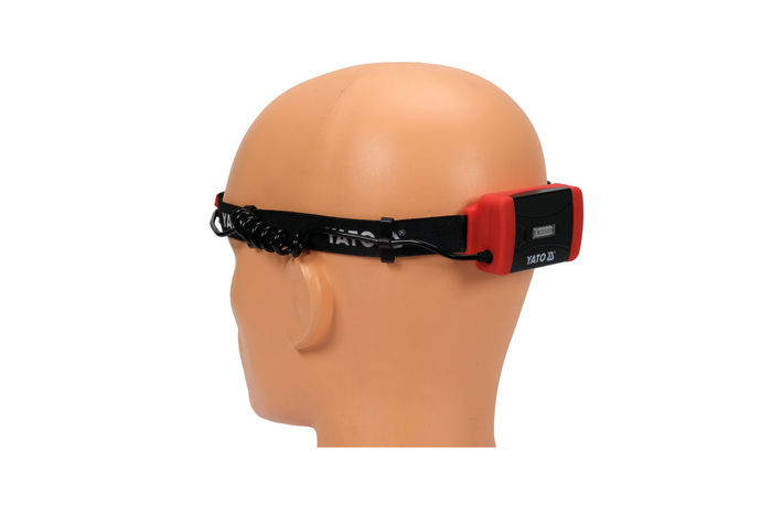 YATO YT-08596 LED-frontlykt, varsellys bak, 500 lm