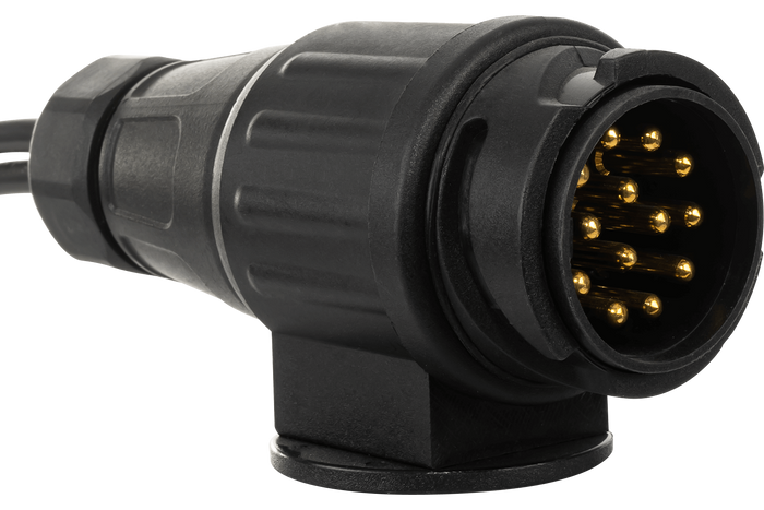 ASPÖCK baklykter + MANTES sele 7m 13-PIN