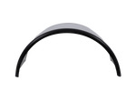 Dobbelskjerm for tilhenger 15-16" DOMAR DK7115 hjulbue 880/400mm metall med gummikant