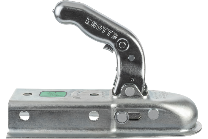 KNOTT K7.5-L kulefeste for en 750 kg tilhenger med 60 mm firkantet drag