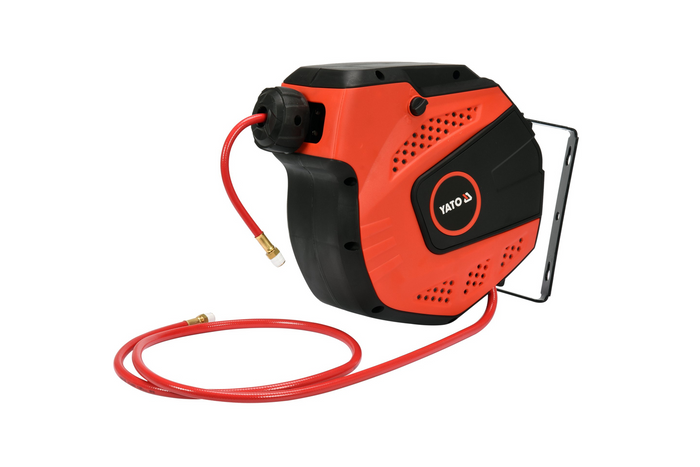 Pneumatisk slange på automatisk oppruller YATO YT-24243 6,5 mm 14 m